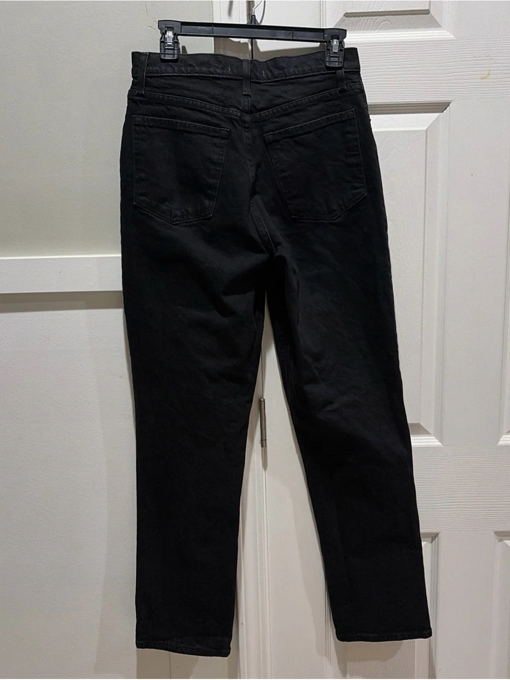 Abercrombie & Fitch The 90s Black Straight Leg Jeans Women's Size 29
